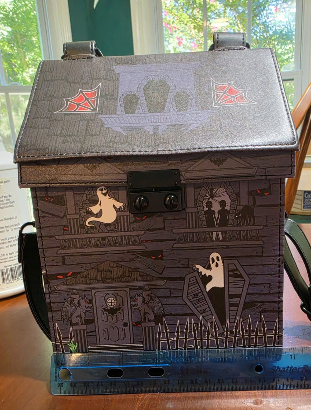 Kreepsville 666 Haunted House Bag 2001 Goth Halloween Spooky Whimsigoth Ghosts